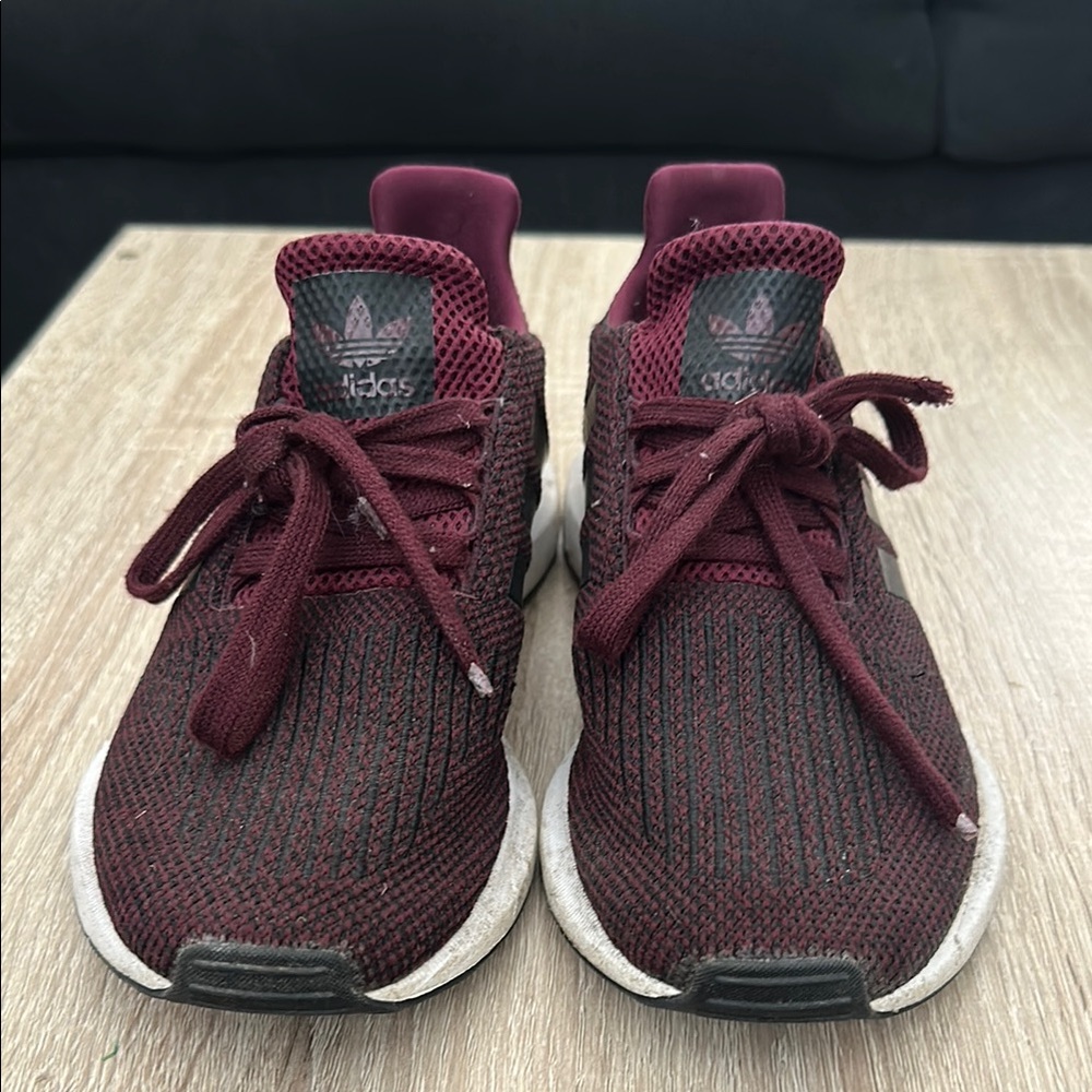 adidas Kids Sneakers - Burgundy and White